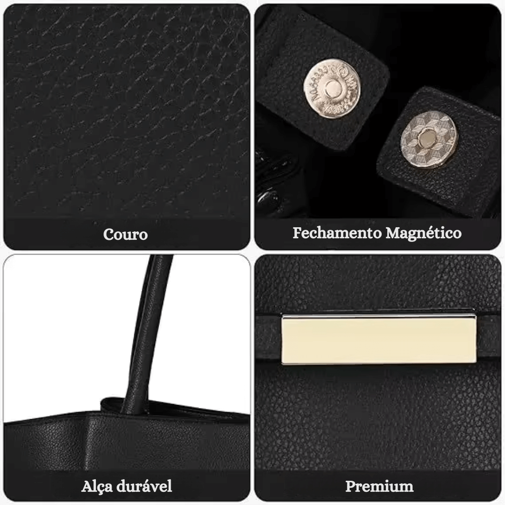 Bolsa Feminina de Couro 'Brionne' Allure JW