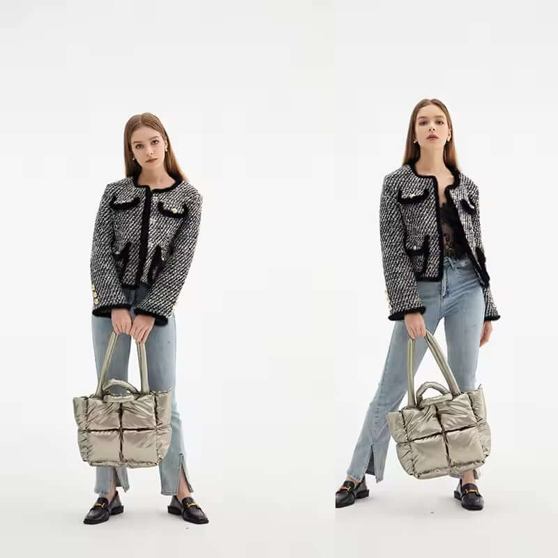 Bolsa Grande 'Brionne' Puffer Luna