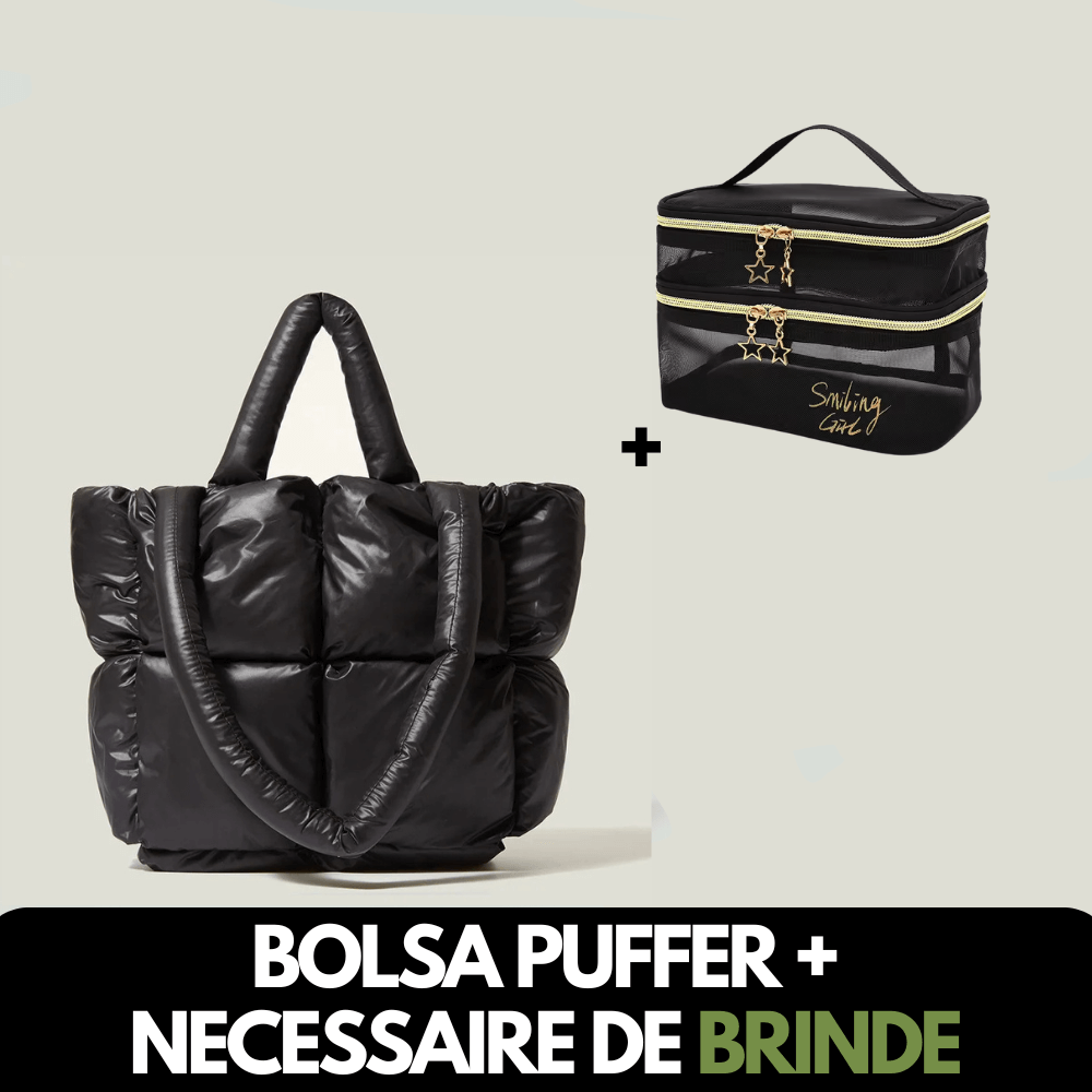 Bolsa Grande 'Brionne' Puffer Luna