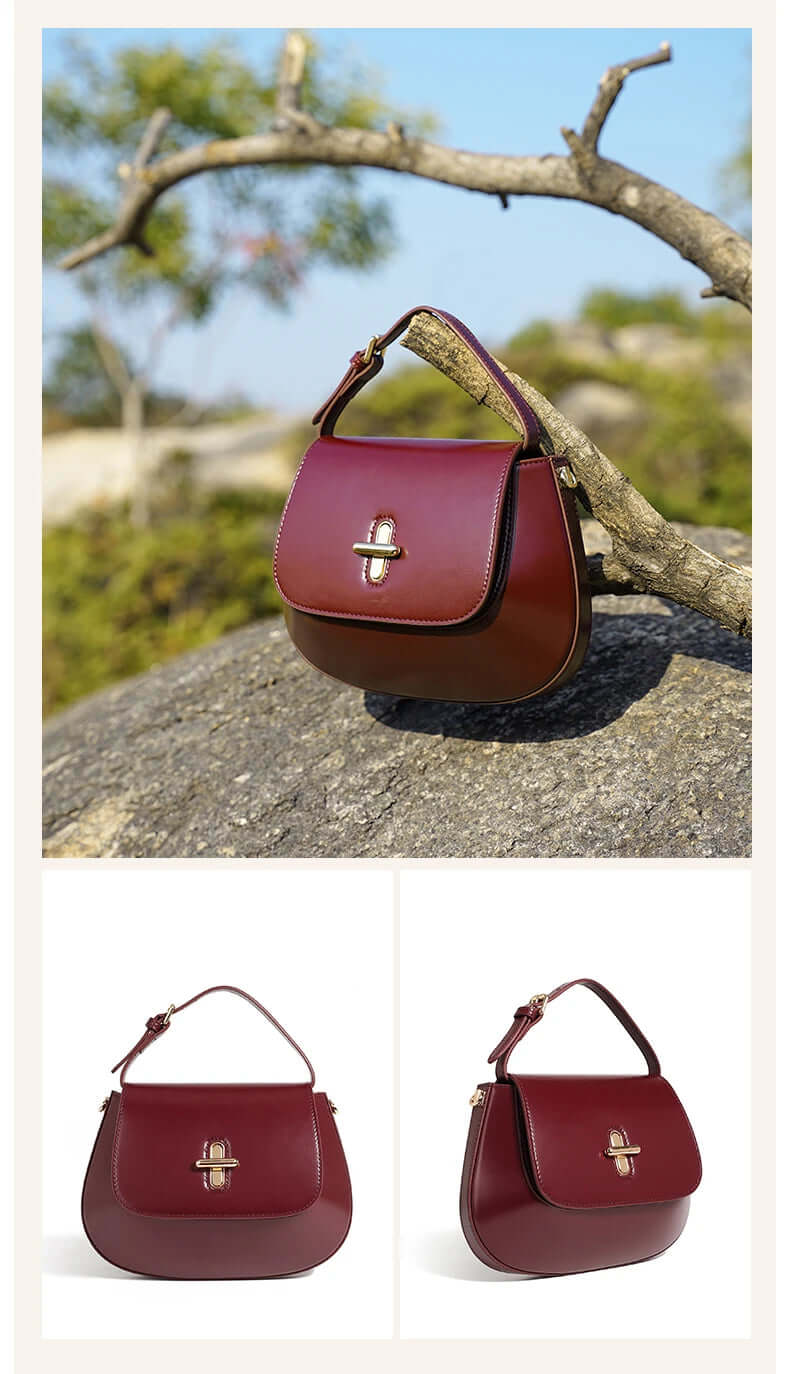 Bolsa Hobo em Couro Legítimo – Estilo Crossbody 2025