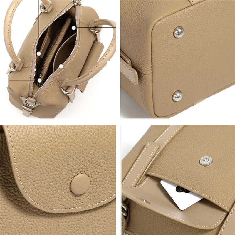 Bolsa Tote em Couro Legítimo Brionne – Ombro e Transversal