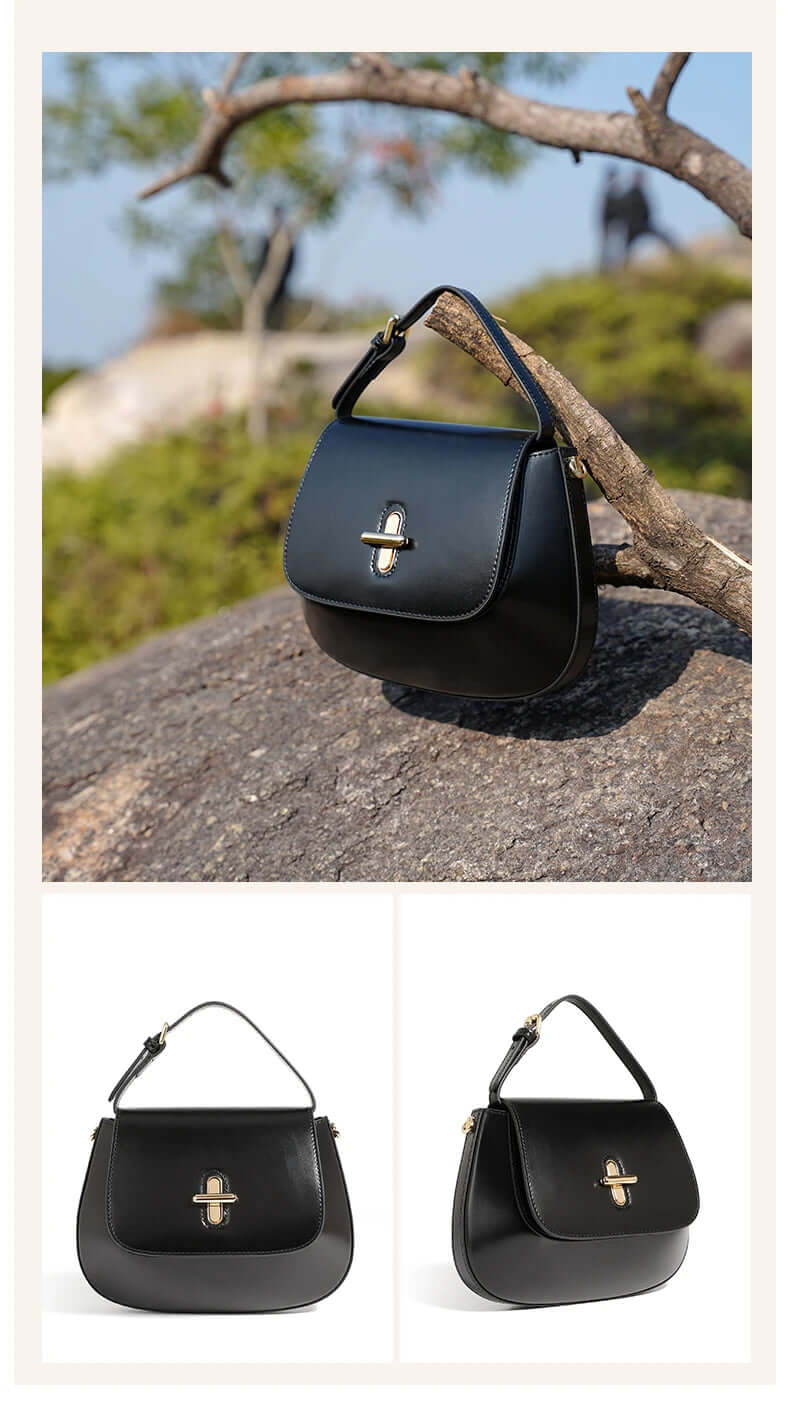 Bolsa Hobo em Couro Legítimo – Estilo Crossbody 2025