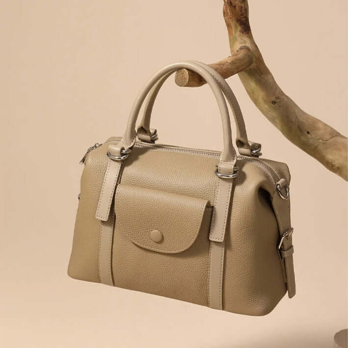 Bolsa Tote em Couro Legítimo Brionne – Ombro e Transversal