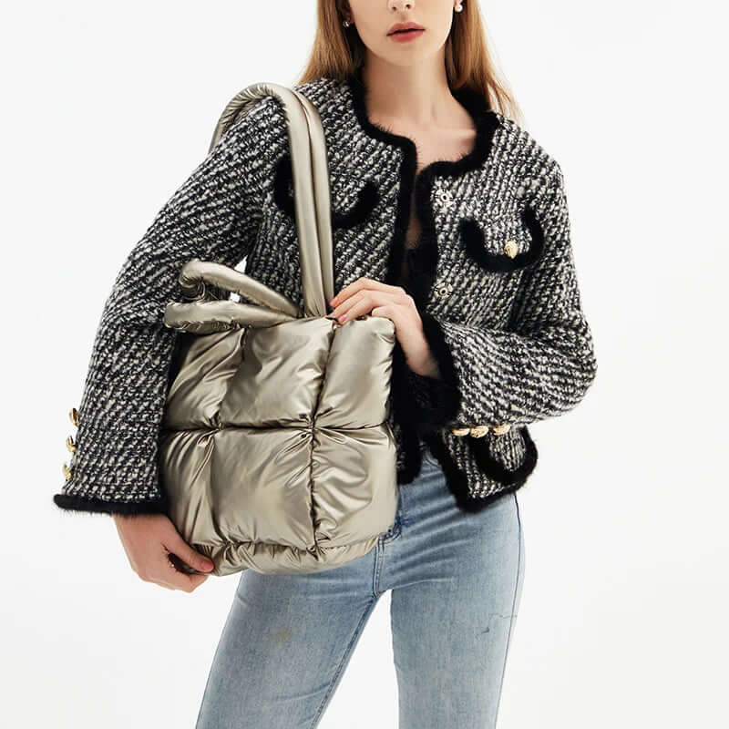 Bolsa Grande 'Brionne' Puffer Luna