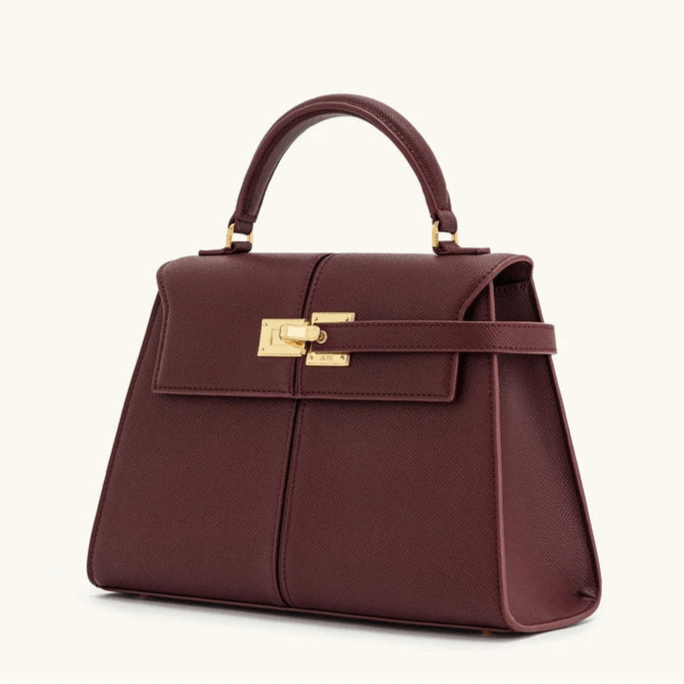 Bolsa Grande Feminina Elose - Vinho