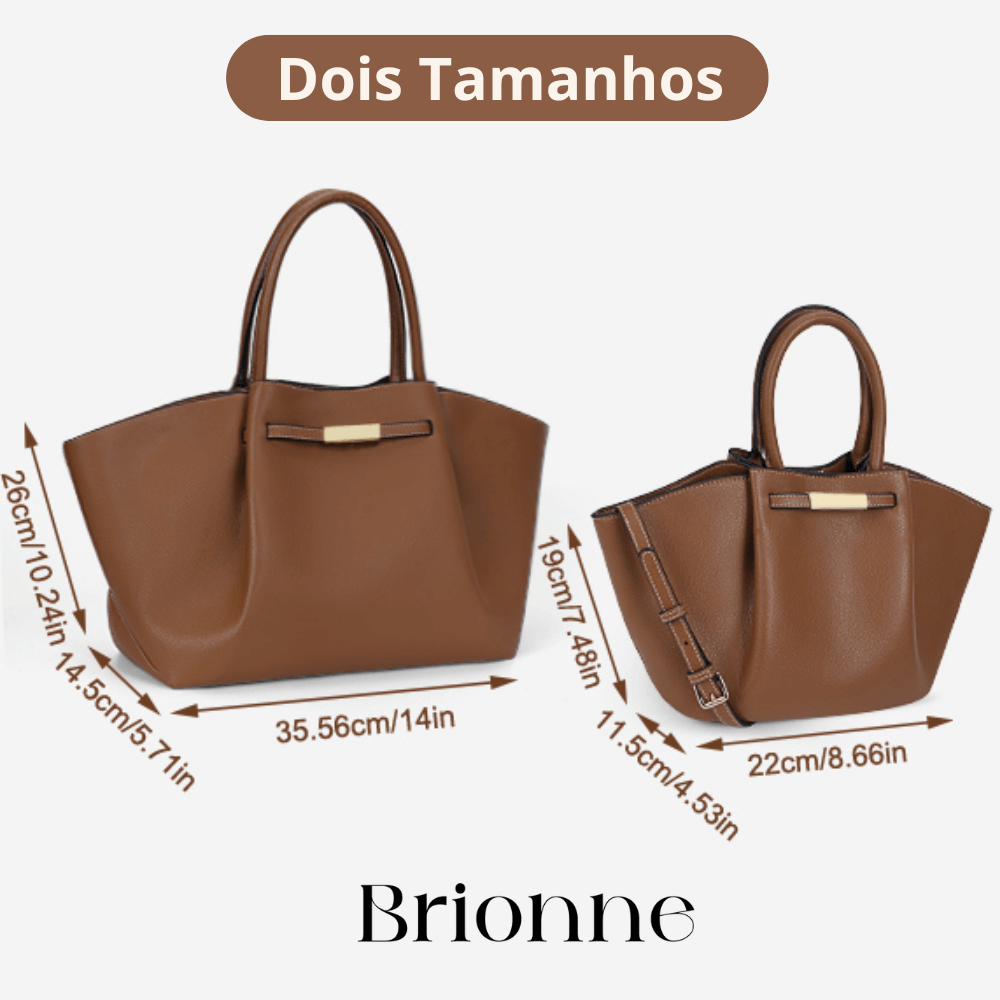 Bolsa Feminina de Couro 'Brionne' Allure JW